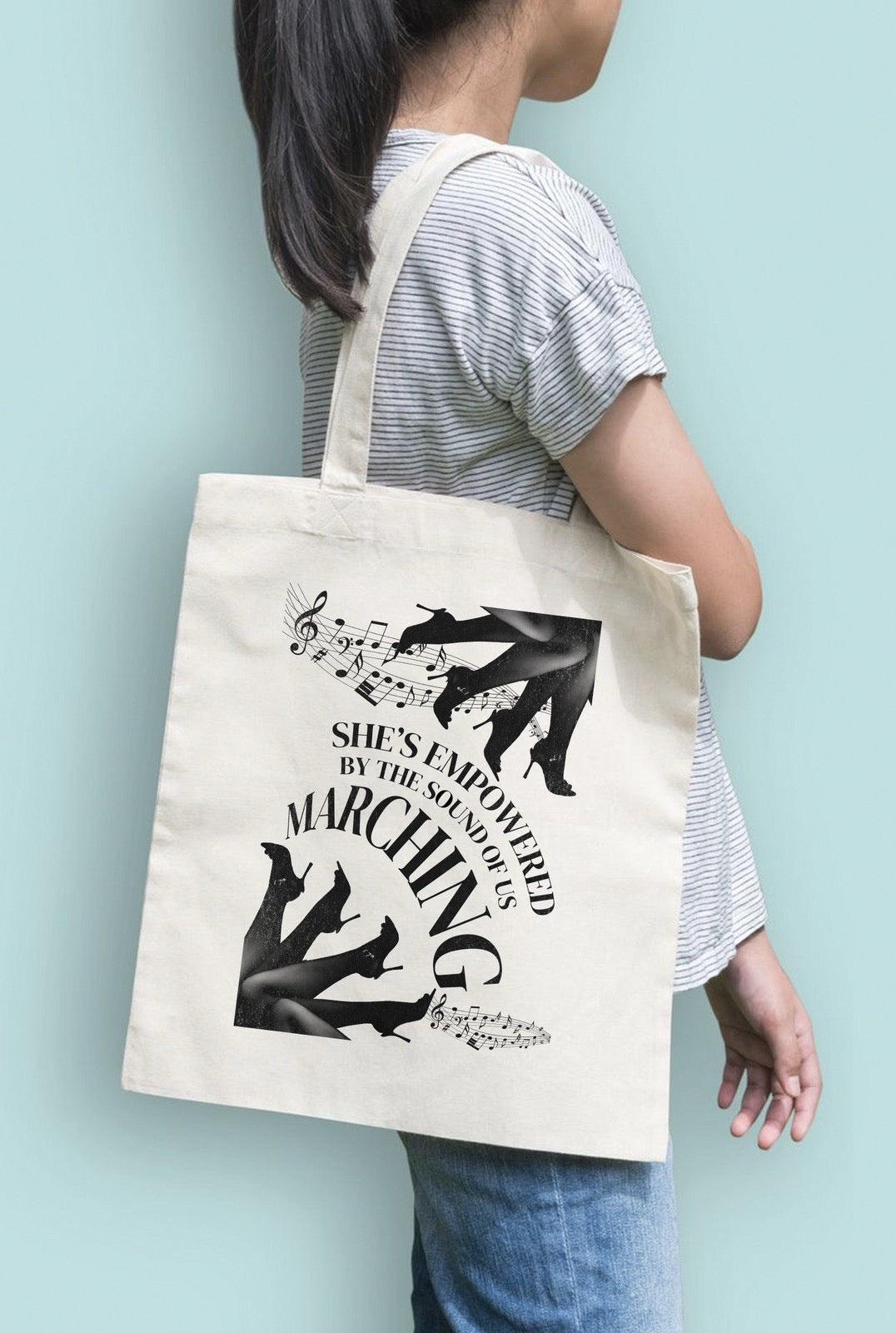 Marching Song Tote Bag