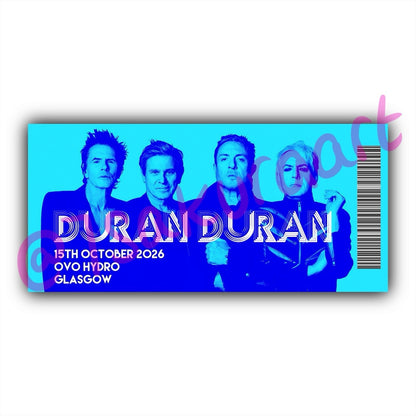 DD 2026 Tour Souvenir Tickets