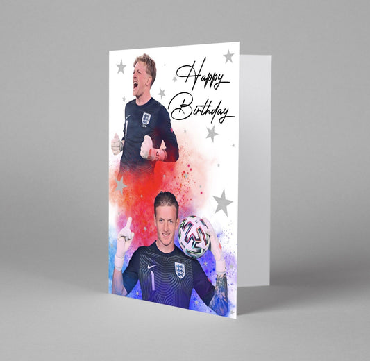 JP Football Birthday Card - DISCOUNTED