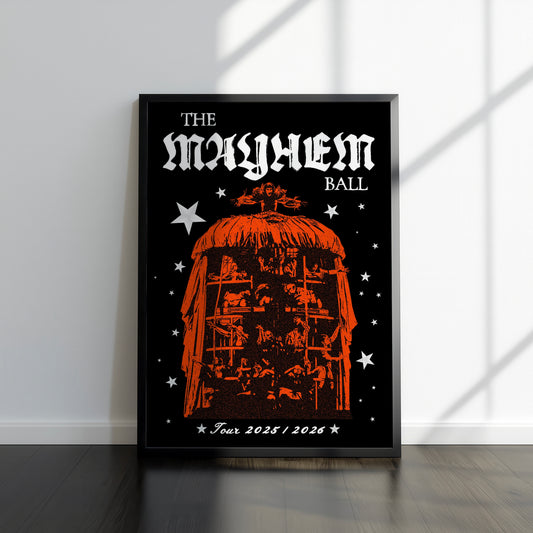 The Mayhem Ball Poster