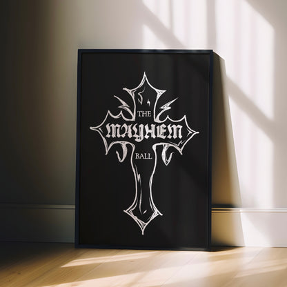 The Mayhem Ball Poster