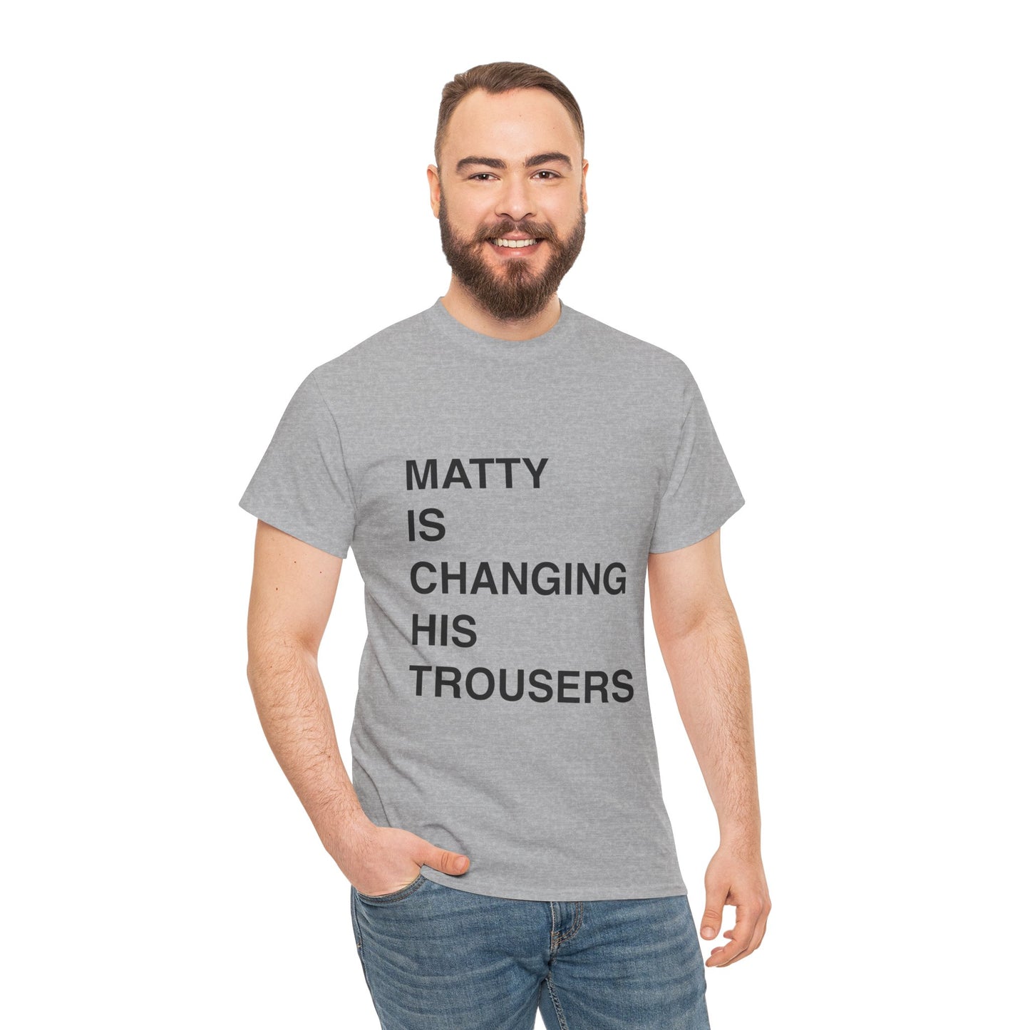 Matty Is Changing His Trousers Top