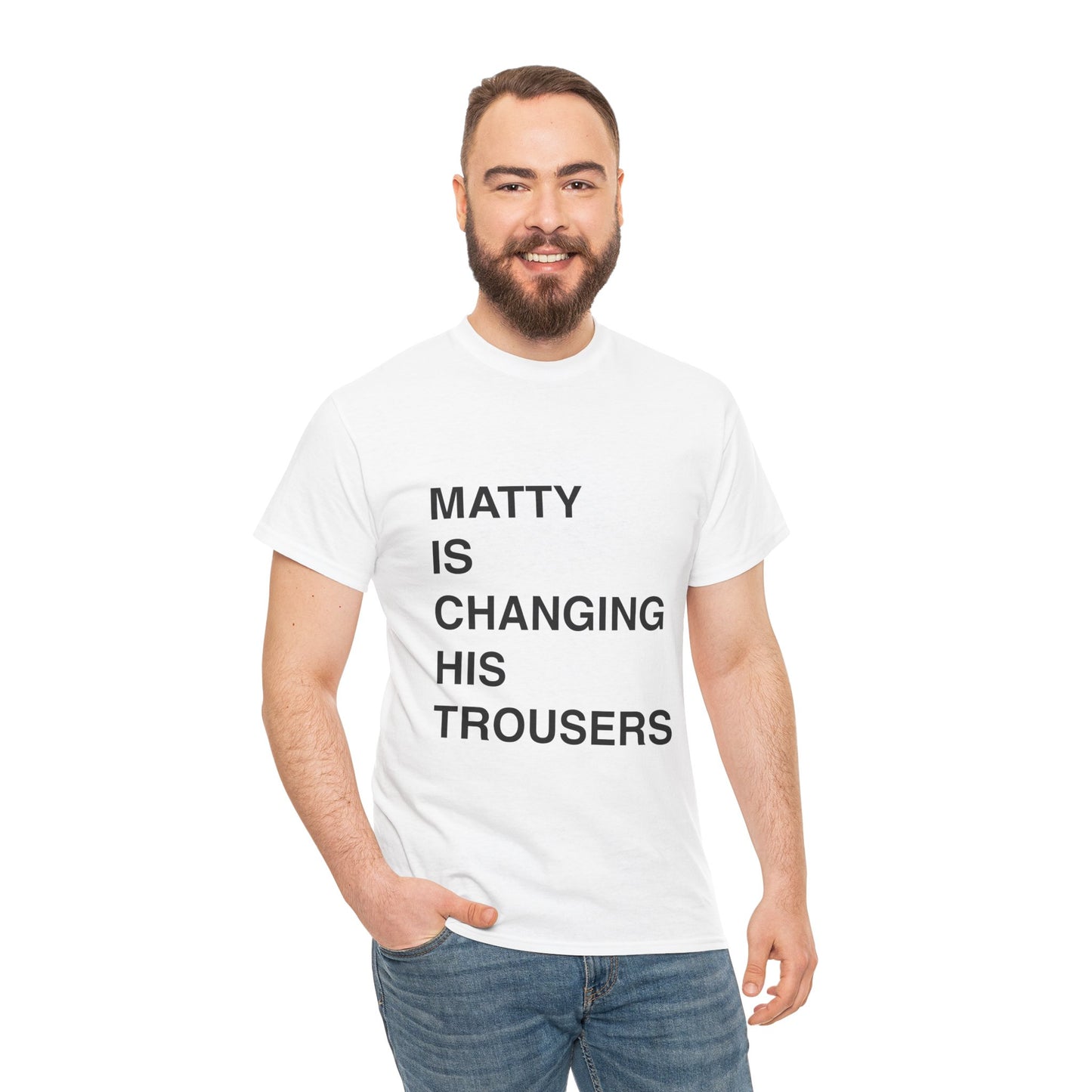 Matty Is Changing His Trousers Top