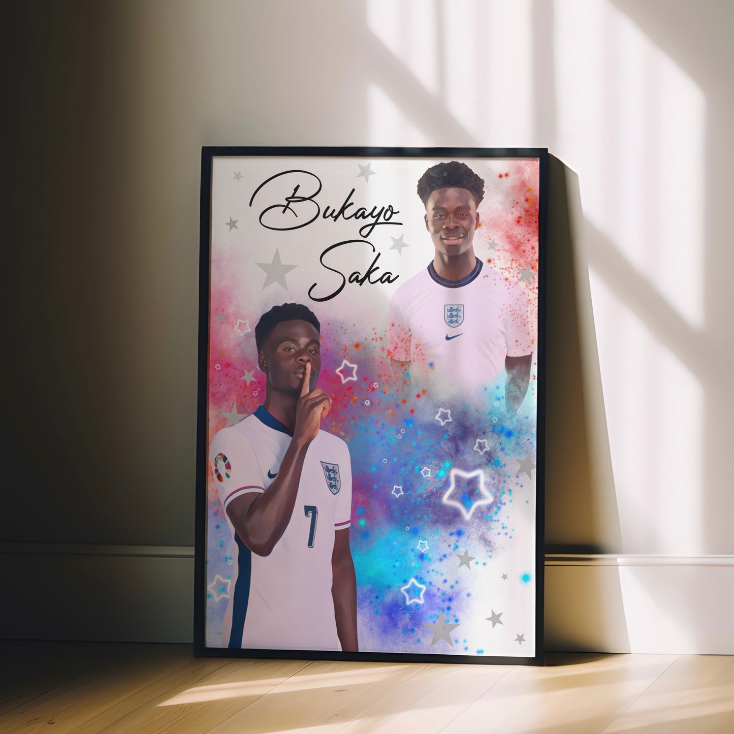 DISCOUNTED A4 Football Player Poster