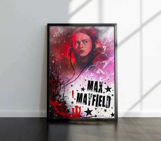 80s Sci-Fi TV Show Inspired Art Print