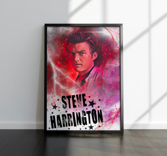 80s Sci-Fi TV Show Inspired Art Print