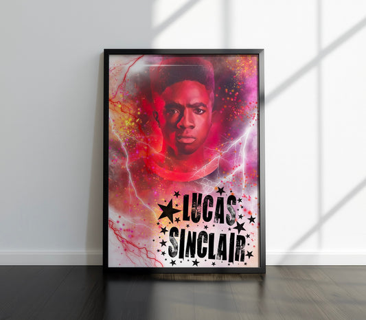 80s Sci-Fi TV Show Inspired Art Print