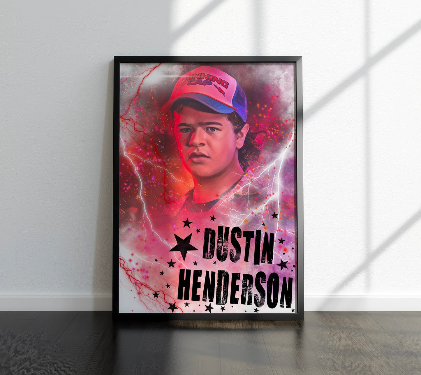 80s Sci-Fi TV Show Inspired Art Print