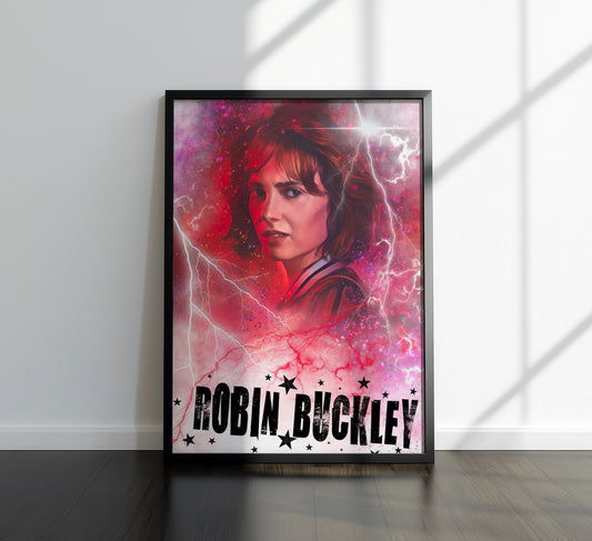 80s Sci-Fi TV Show Inspired Art Print