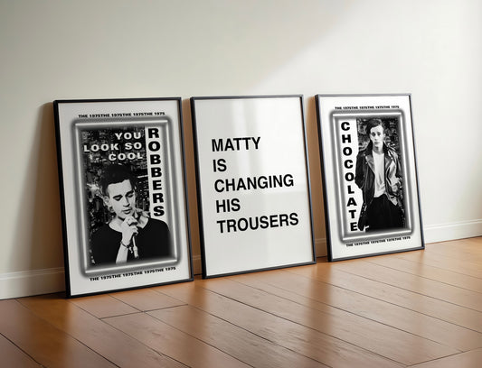 Matty Is Changing His Trousers Poster