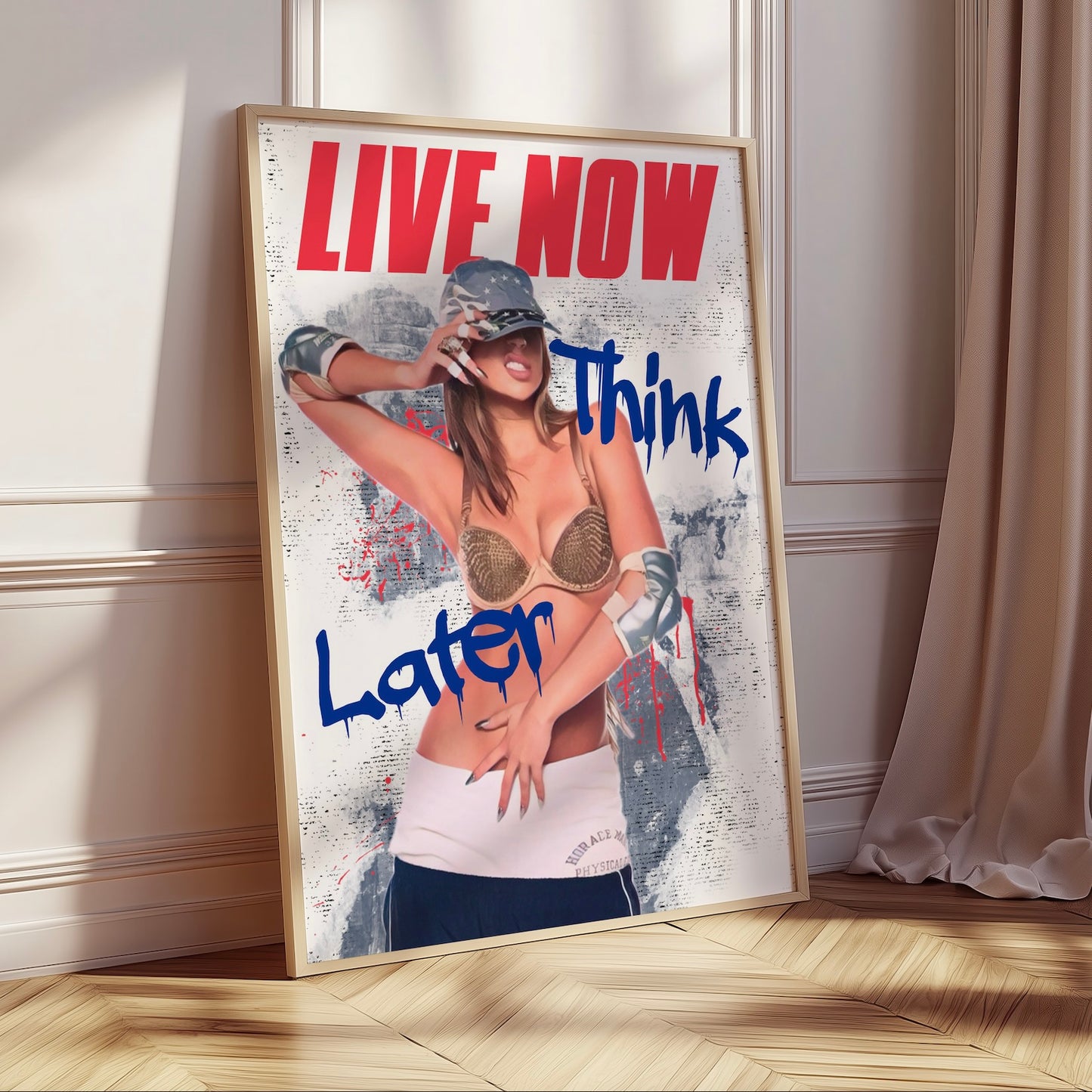 DISCOUNTED A4 Later Poster