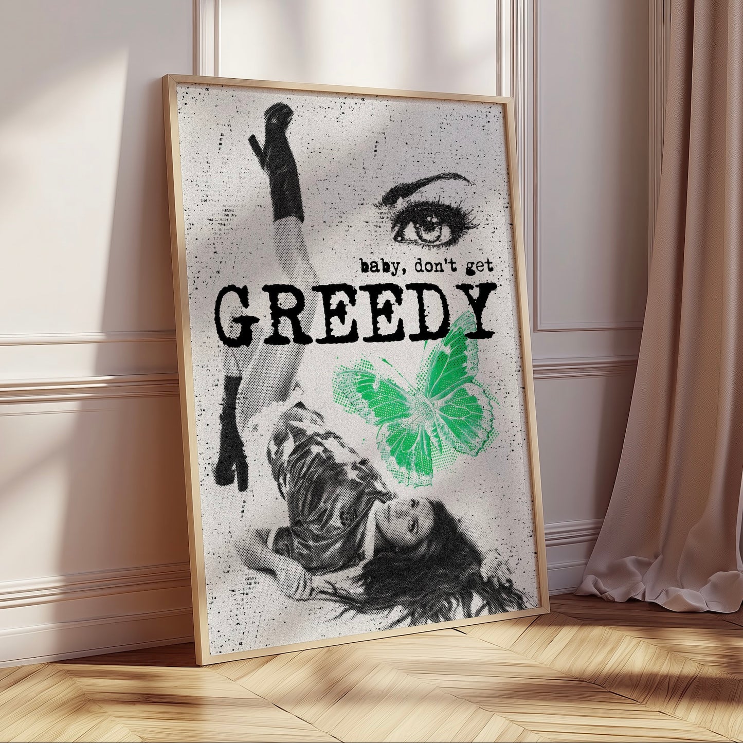 DISCOUNTED A4 Greedy Poster