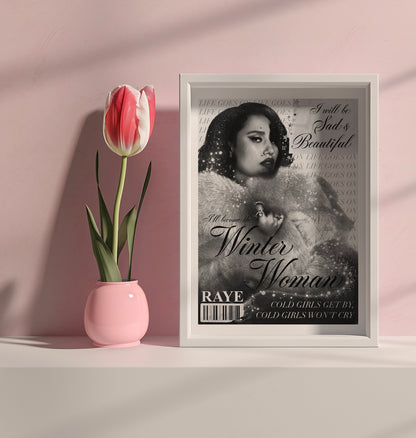 Winter Woman Poster