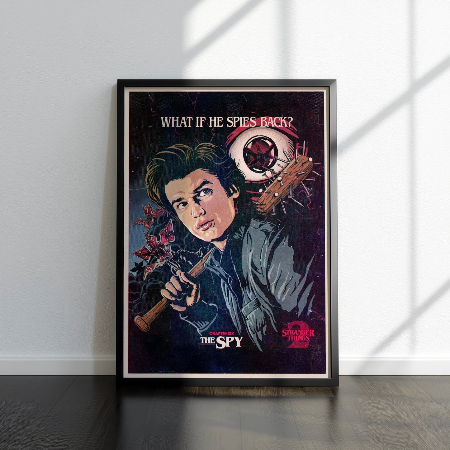 80s Sci-Fi TV Show Inspired Art Print, Season 2