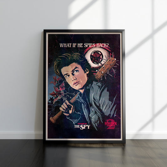 80s Sci-Fi TV Show Inspired Art Print, Season 2