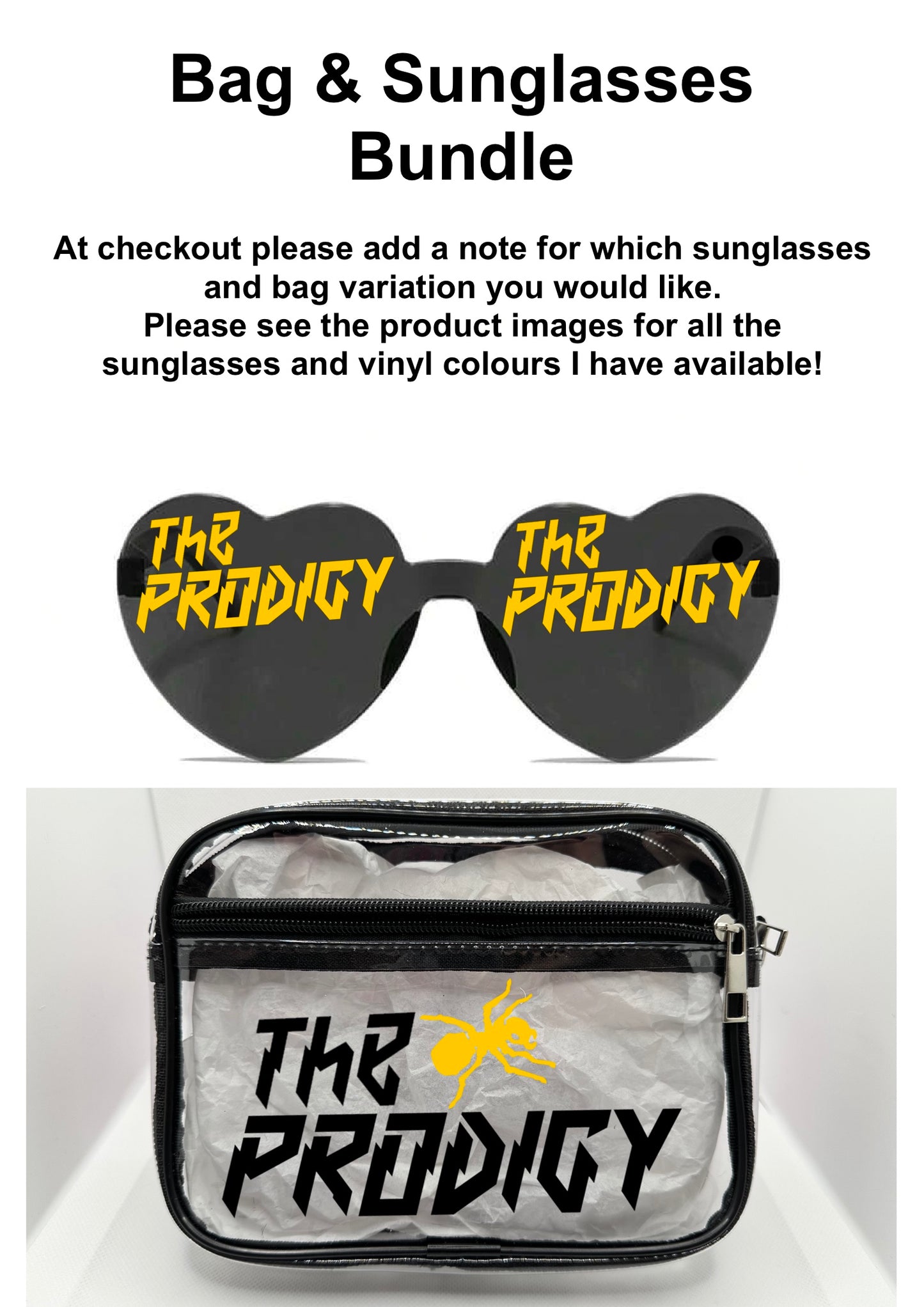 TP Tour Concert Bag Clear Stadium Approved PVC Concert Crossbody Bag