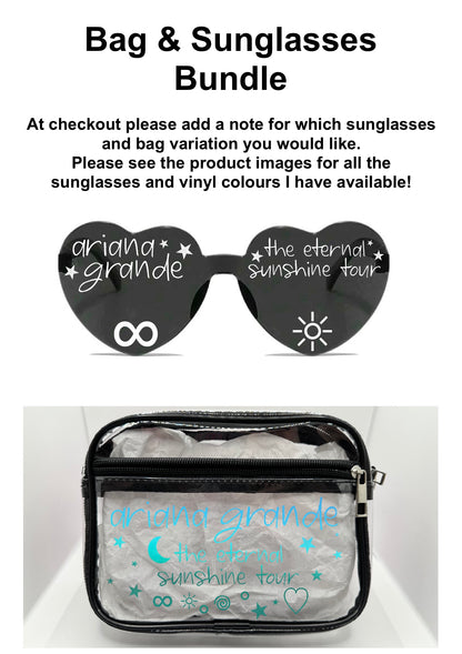 Popstar Tour Concert Bag Clear Stadium Approved PVC Concert Crossbody Bag