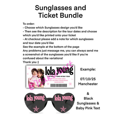 Popstar Tour Sunglasses