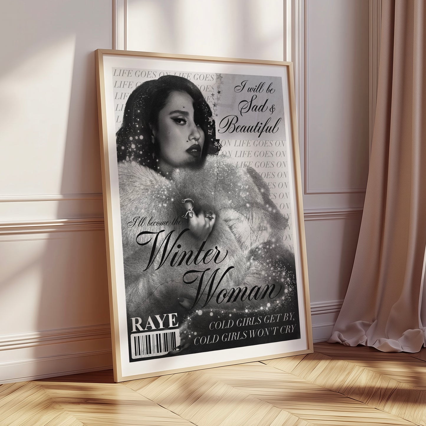 Winter Woman Poster