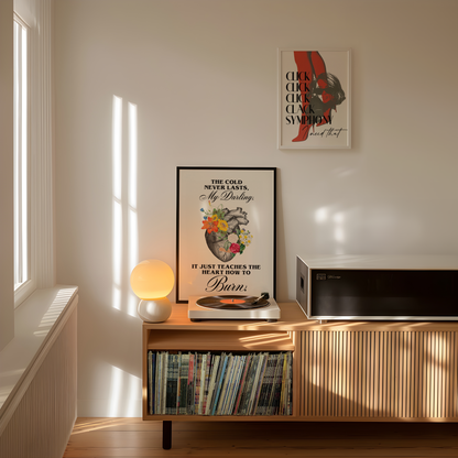 Burn Poster
