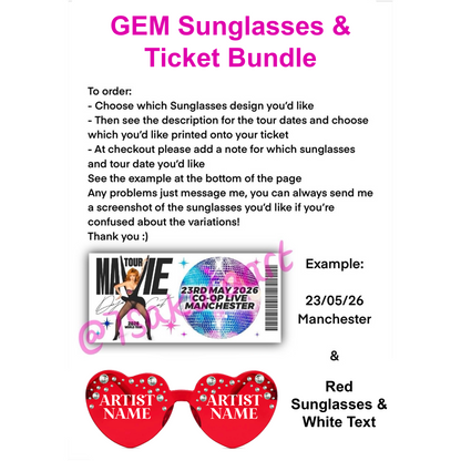 DC 2026 Tour Sunglasses