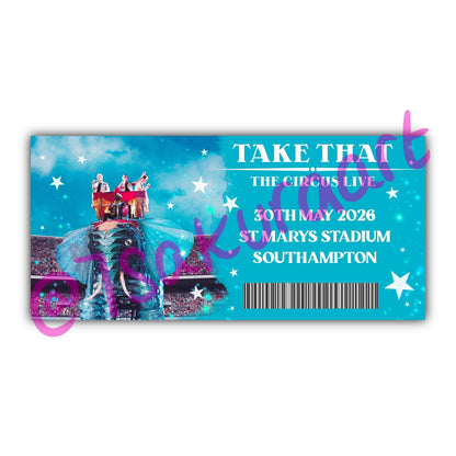 TT 2026 Tour Souvenir Tickets