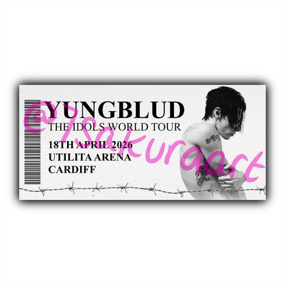 YB The Idols World Tour 2026 Souvenir Tickets