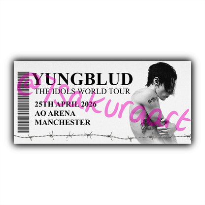YB The Idols World Tour 2026 Souvenir Tickets
