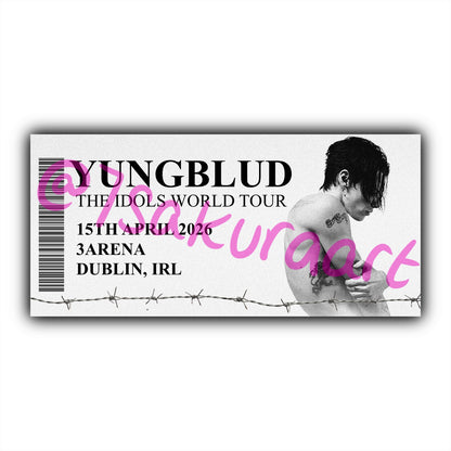 YB The Idols World Tour 2026 Souvenir Tickets