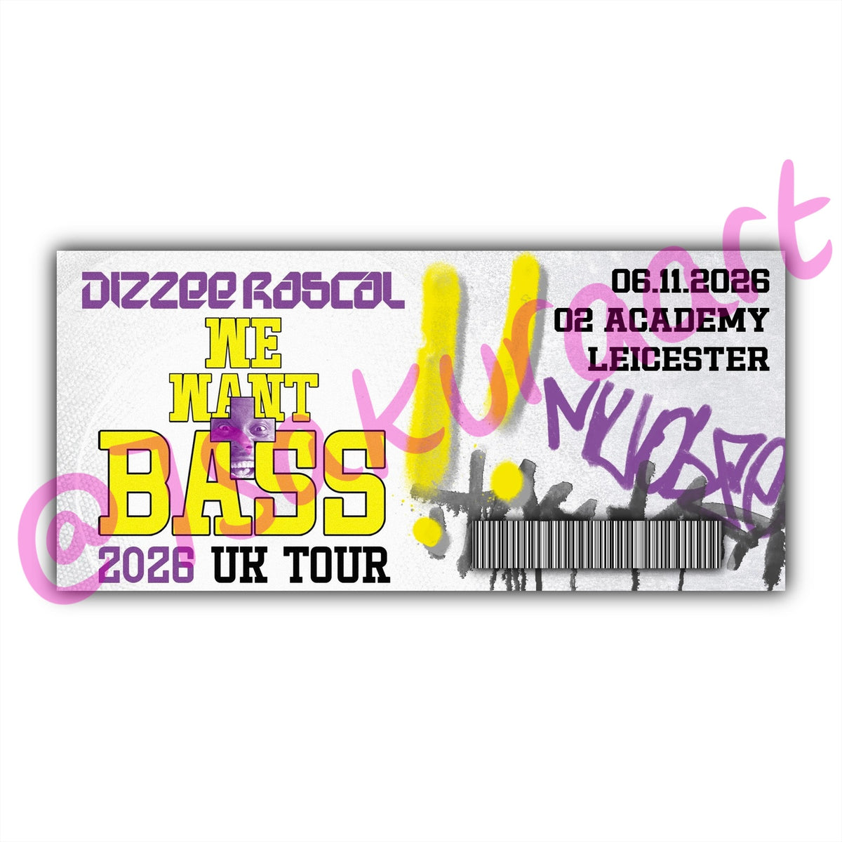 DR Tour 2026 Tour Souvenir Tickets