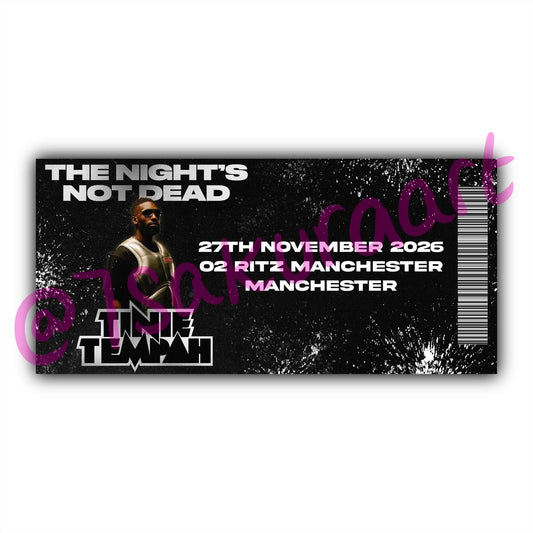 TT Tour 2026 Tour Souvenir Tickets