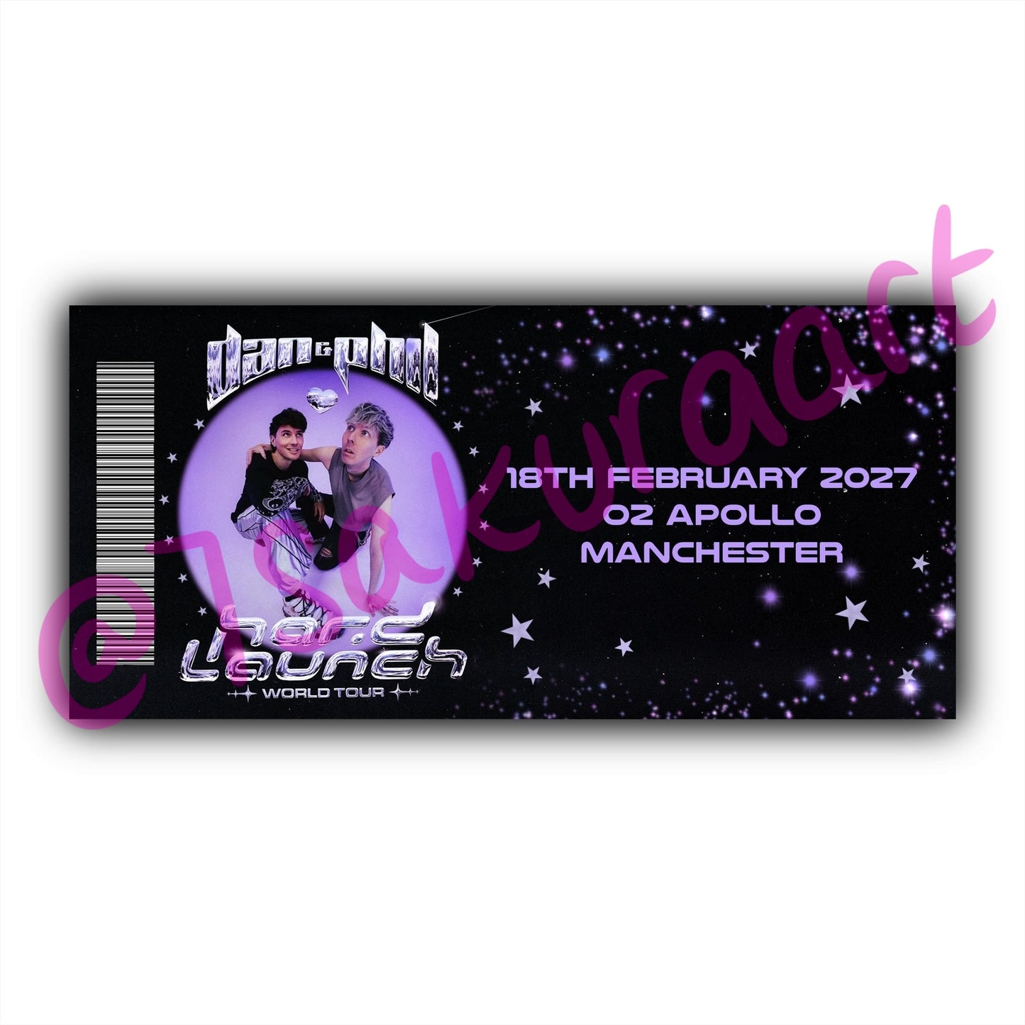 D & P 2027 Souvenir Tickets