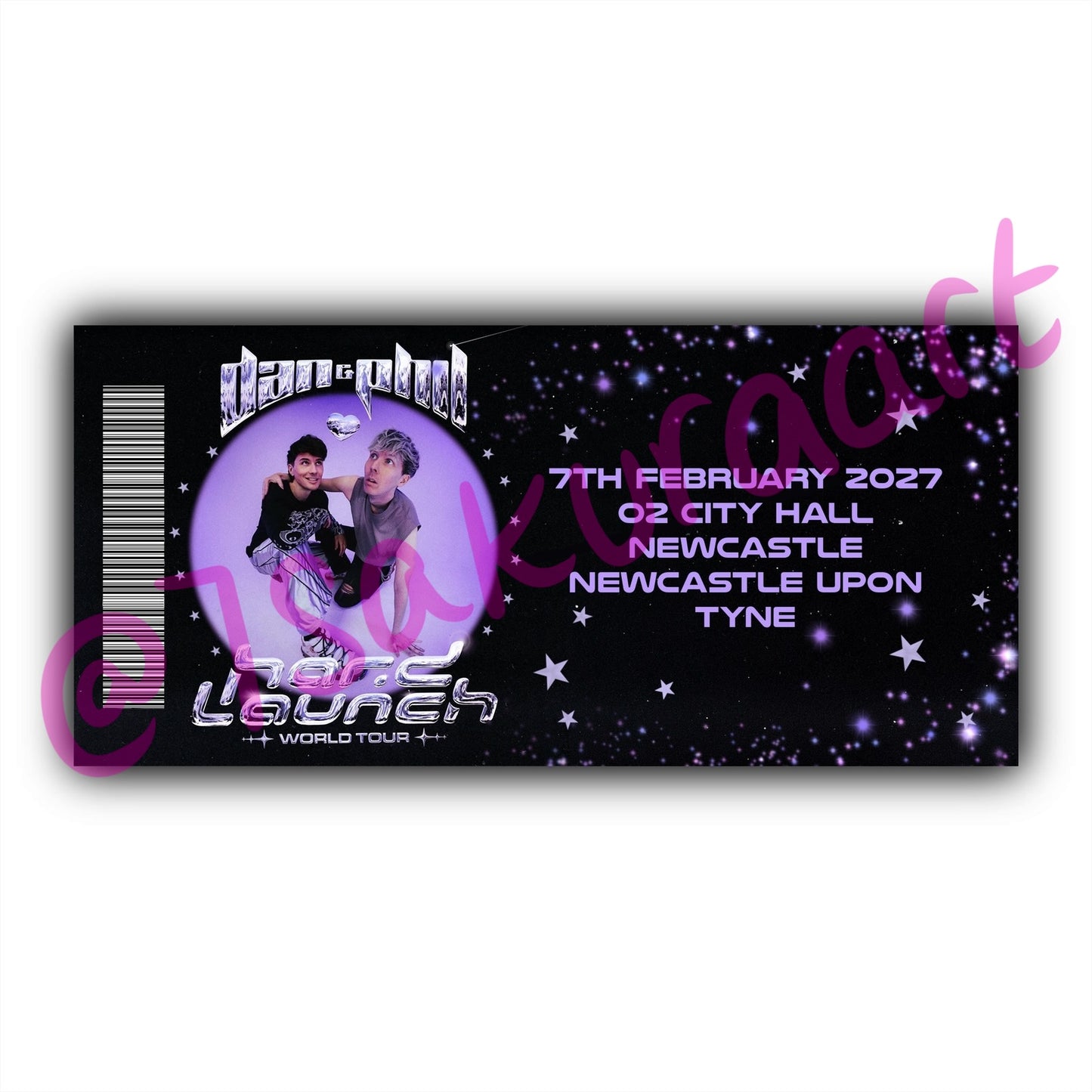 D & P 2027 Souvenir Tickets