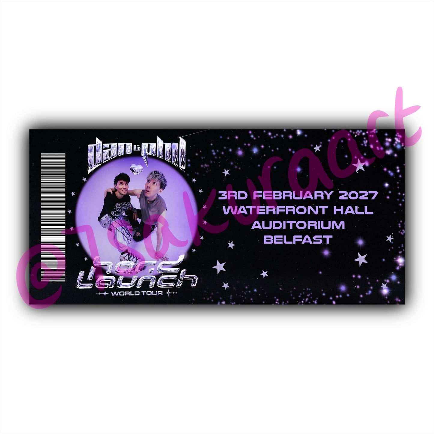 D & P 2027 Souvenir Tickets