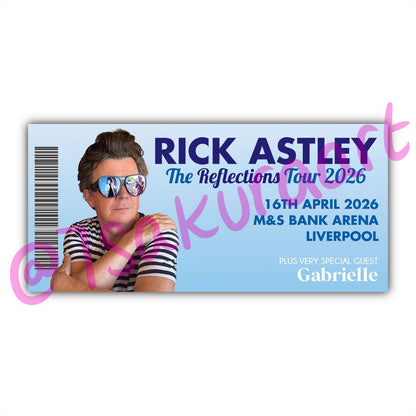 RA 2026 Tour Souvenir Tickets
