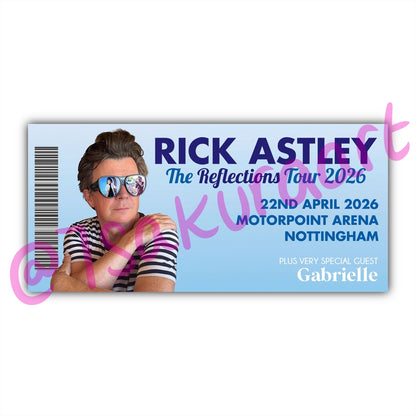 RA 2026 Tour Souvenir Tickets