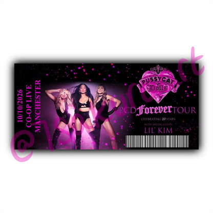 TPD 2026 Tour Souvenir Tickets