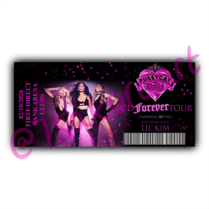 TPD 2026 Tour Souvenir Tickets