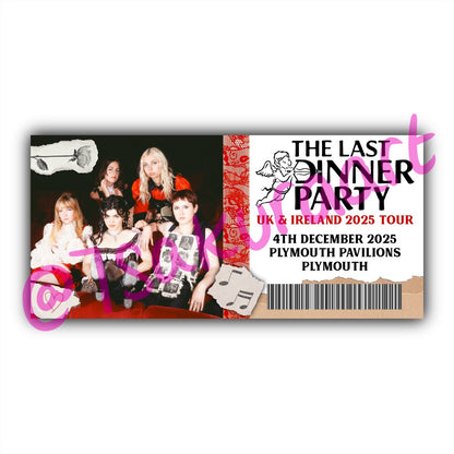 TLDP 2025 Tour Souvenir Tickets