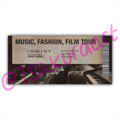 CX 2027 Tour Souvenir Tickets