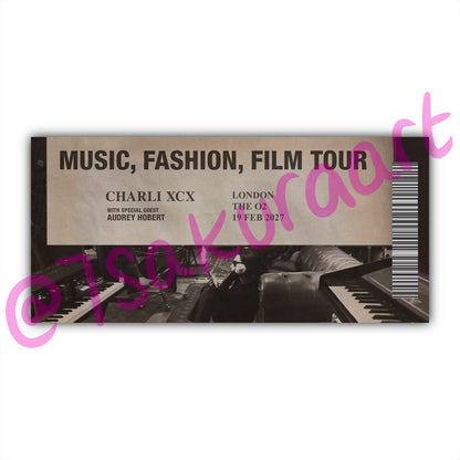 CX 2027 Tour Souvenir Tickets