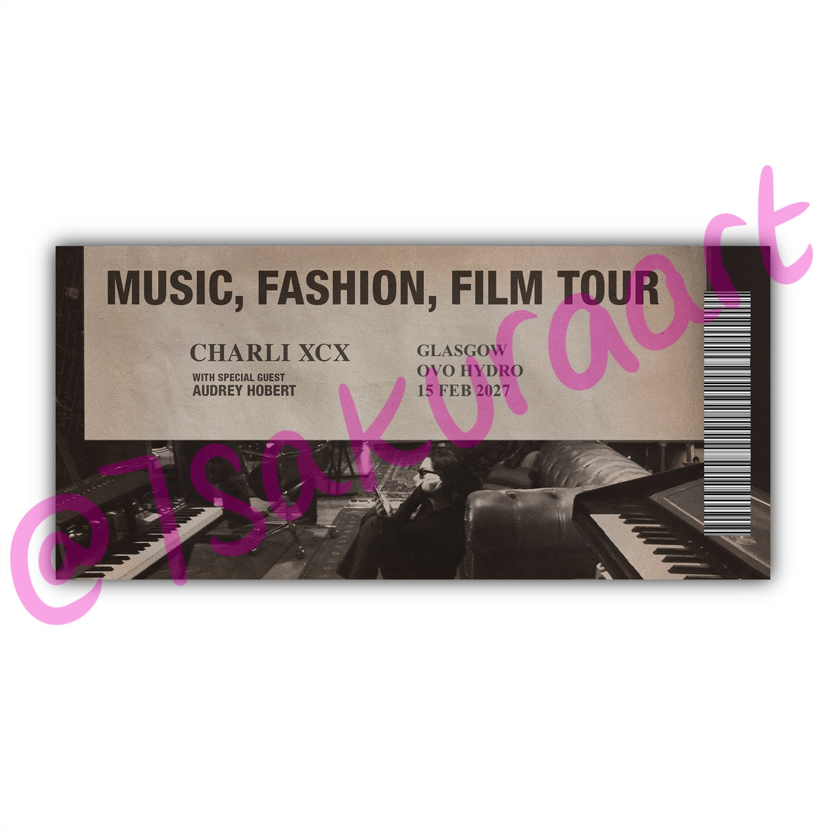 CX 2027 Tour Souvenir Tickets