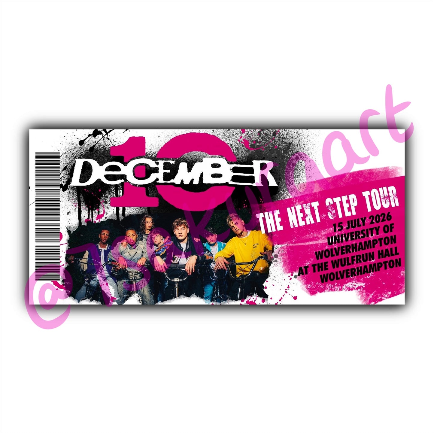 D10 2026 Tour Souvenir Tickets