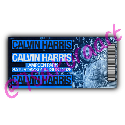 CH 2026 Tour Souvenir Tickets