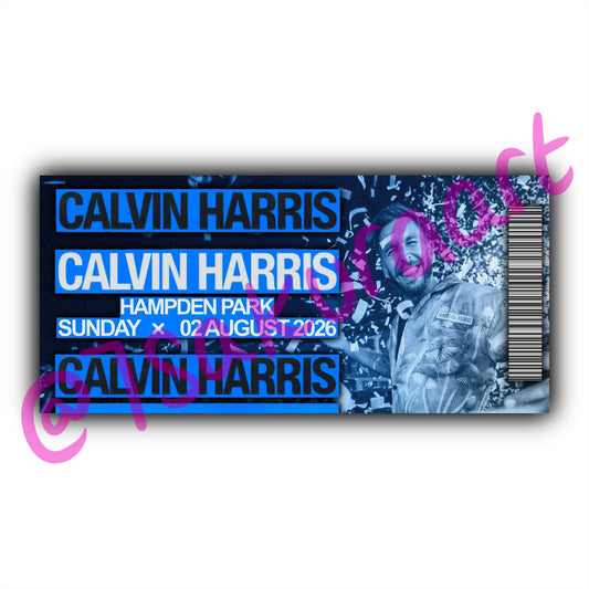 CH 2026 Tour Souvenir Tickets