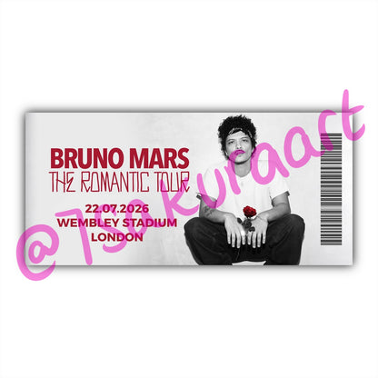 BM 2026 Tour Souvenir Tickets
