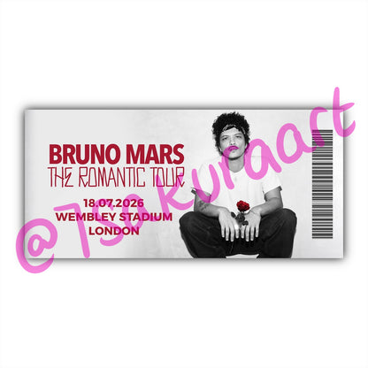 BM 2026 Tour Souvenir Tickets
