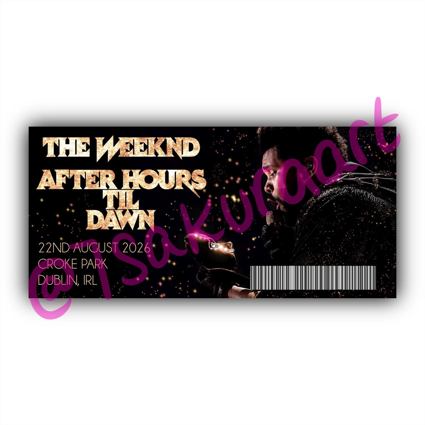 TW 2026 Tour Souvenir Tickets