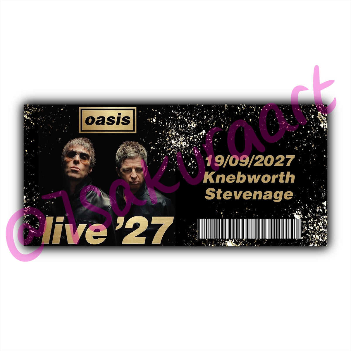 O 2027 Tour Souvenir Tickets