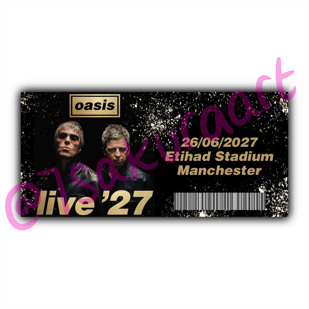 O 2027 Tour Souvenir Tickets